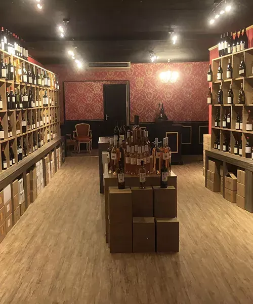 Boutique de vins à Sérignan